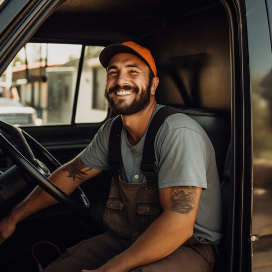misheloff_work_truck_with_owner_smiling_outside_photo_49fd0f64-fc5e-4cee-a384-3038acd006d3